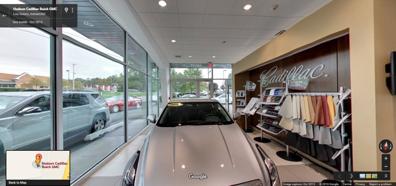 Hudson Cadillac Buick GMC Google Street View Trusted Photographers