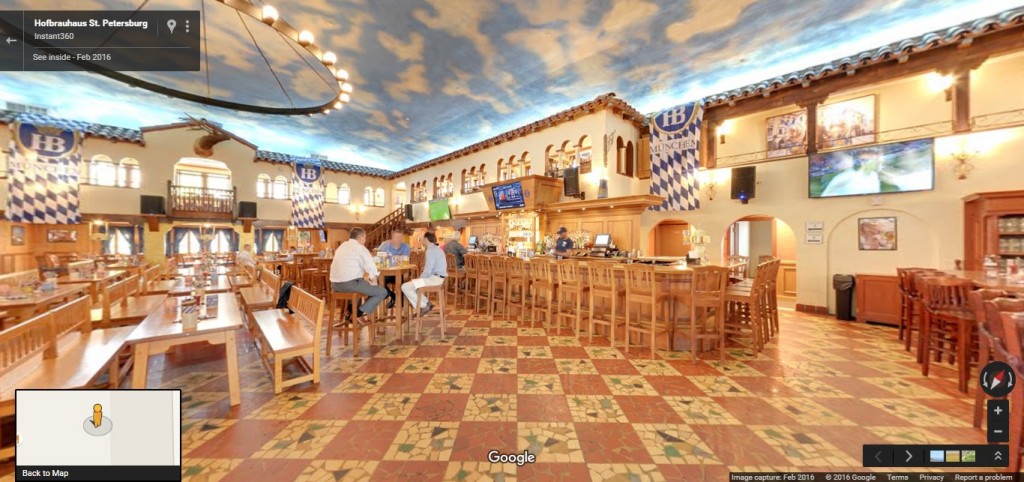 Hofbrauhaus St. Petersburg | Google Street View Trusted Photographers