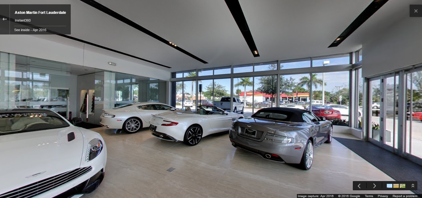 Aston Martin Fort Lauderdale | Google Street View Trusted Photographers |  Instant360